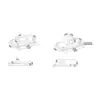 Falmec hood Stella Plus 120 Inox technical drawing with body and motor dimensions in millimetres