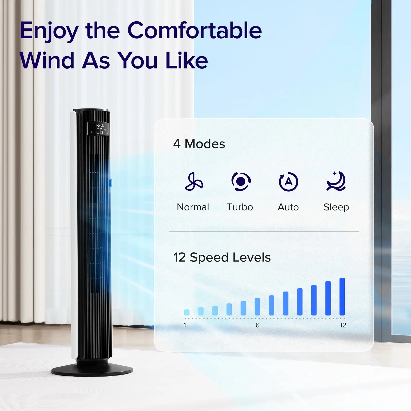 Levoit tower fan Lebanon