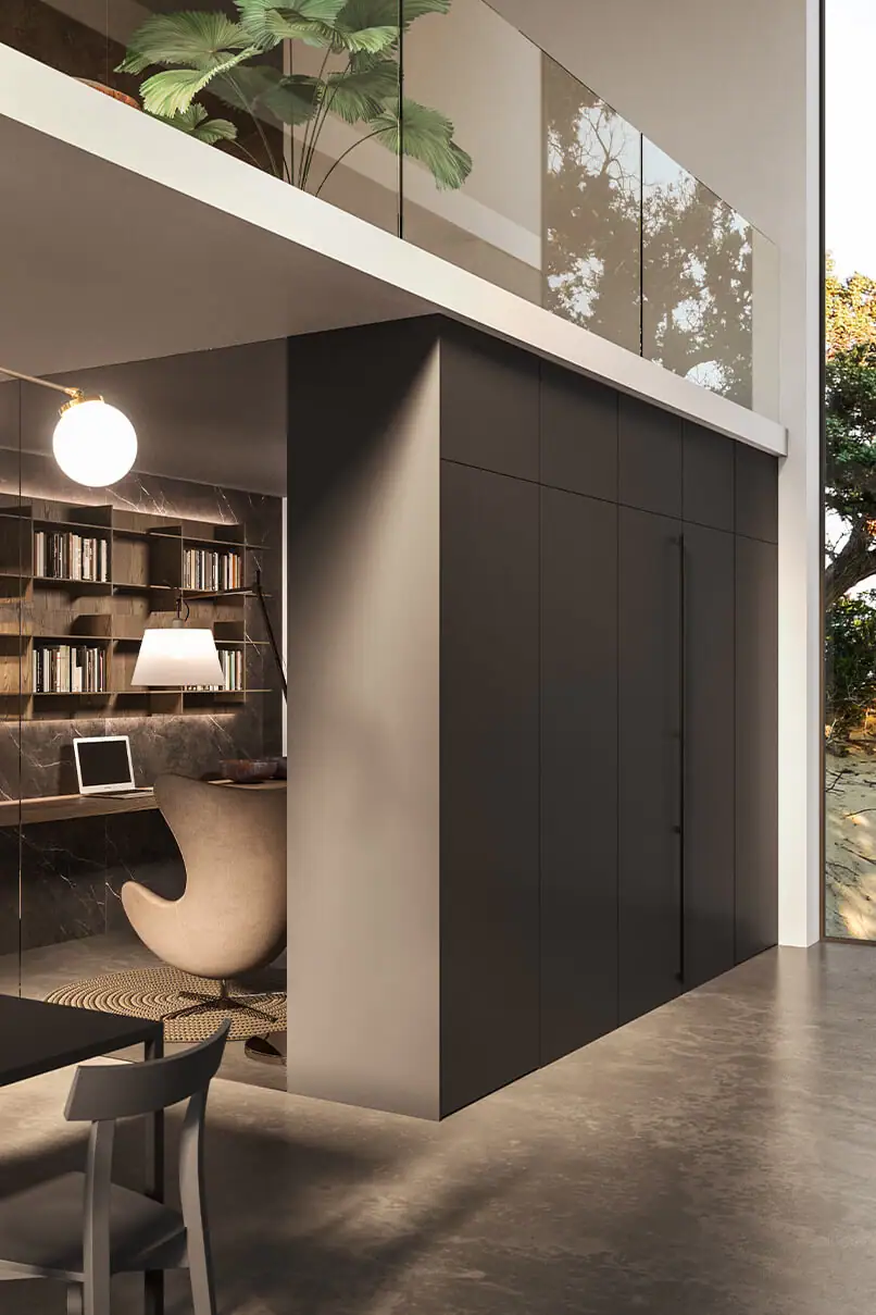 Pass System concealed door between rooms