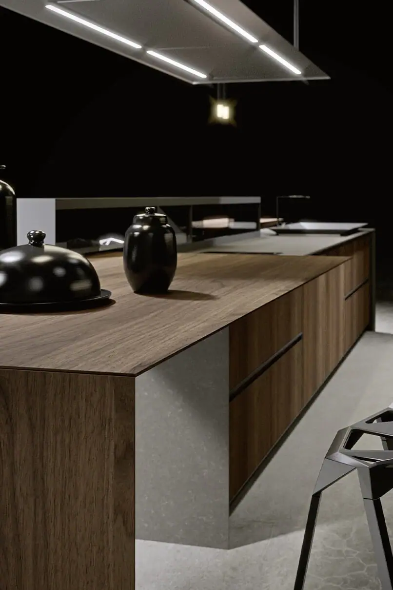 AkB_Case partitioning element in smoked glass