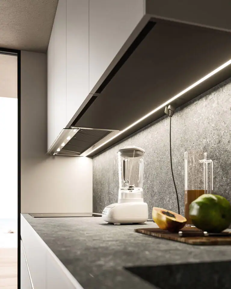 Dekton worktop finish detail