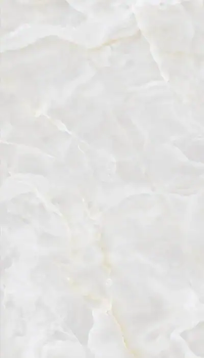 Onyx White porcelain slab