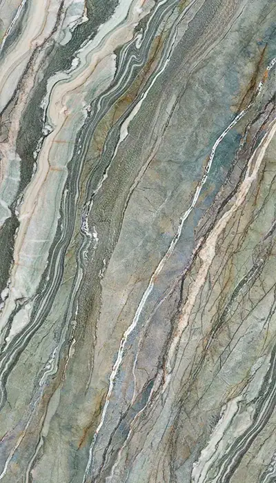 Royal Peacock porcelain slab