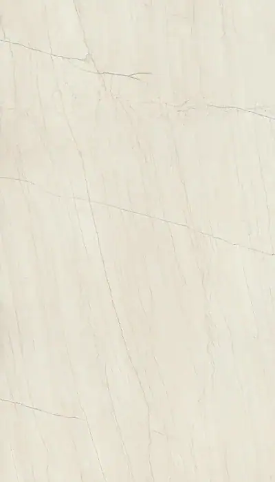 White Macaubas porcelain slab
