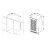 Haustec Beverage Cooler 60 2drawers 1600×1600 Dimensions.webp