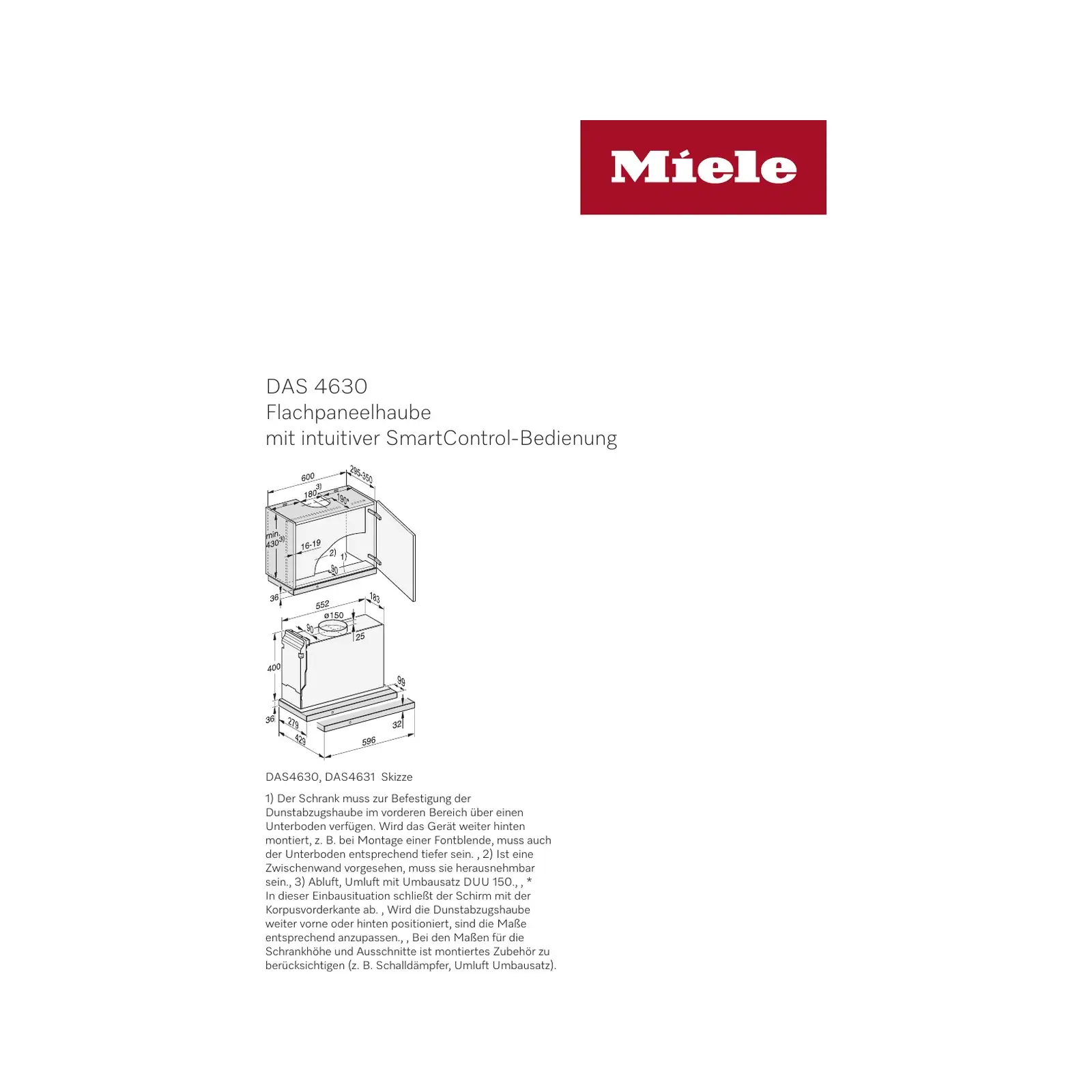 Miele Das 4630 Slimline Hood 6.webp