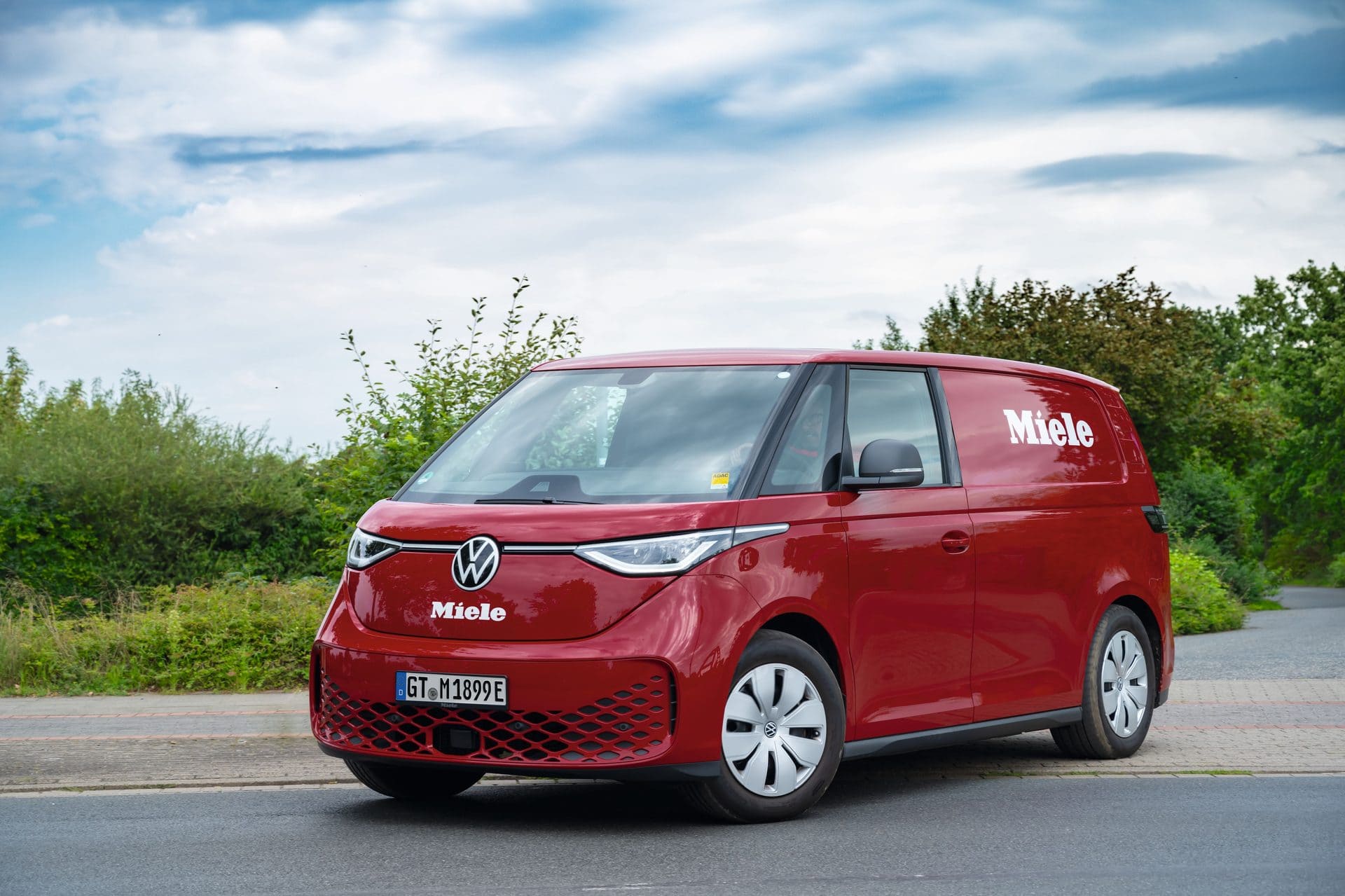 Miele Professional service van
