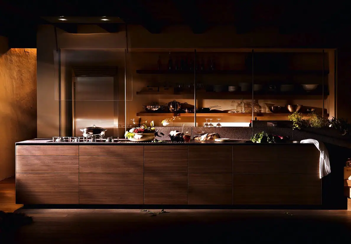 Artematica in tactile walnut