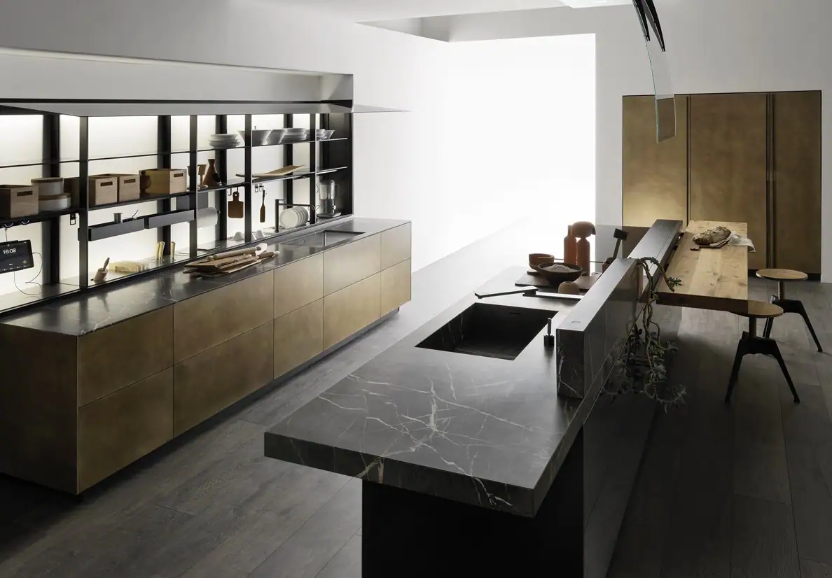 Artematica kitchen in glass