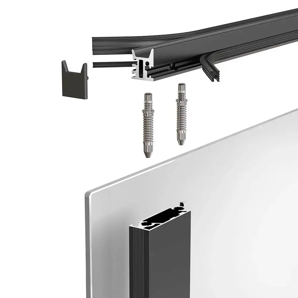 Exploded view of the 2 mm Riciclantica door construction