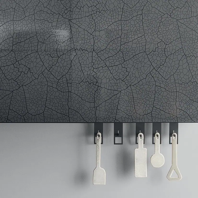 Vitrum glass kitchen detail