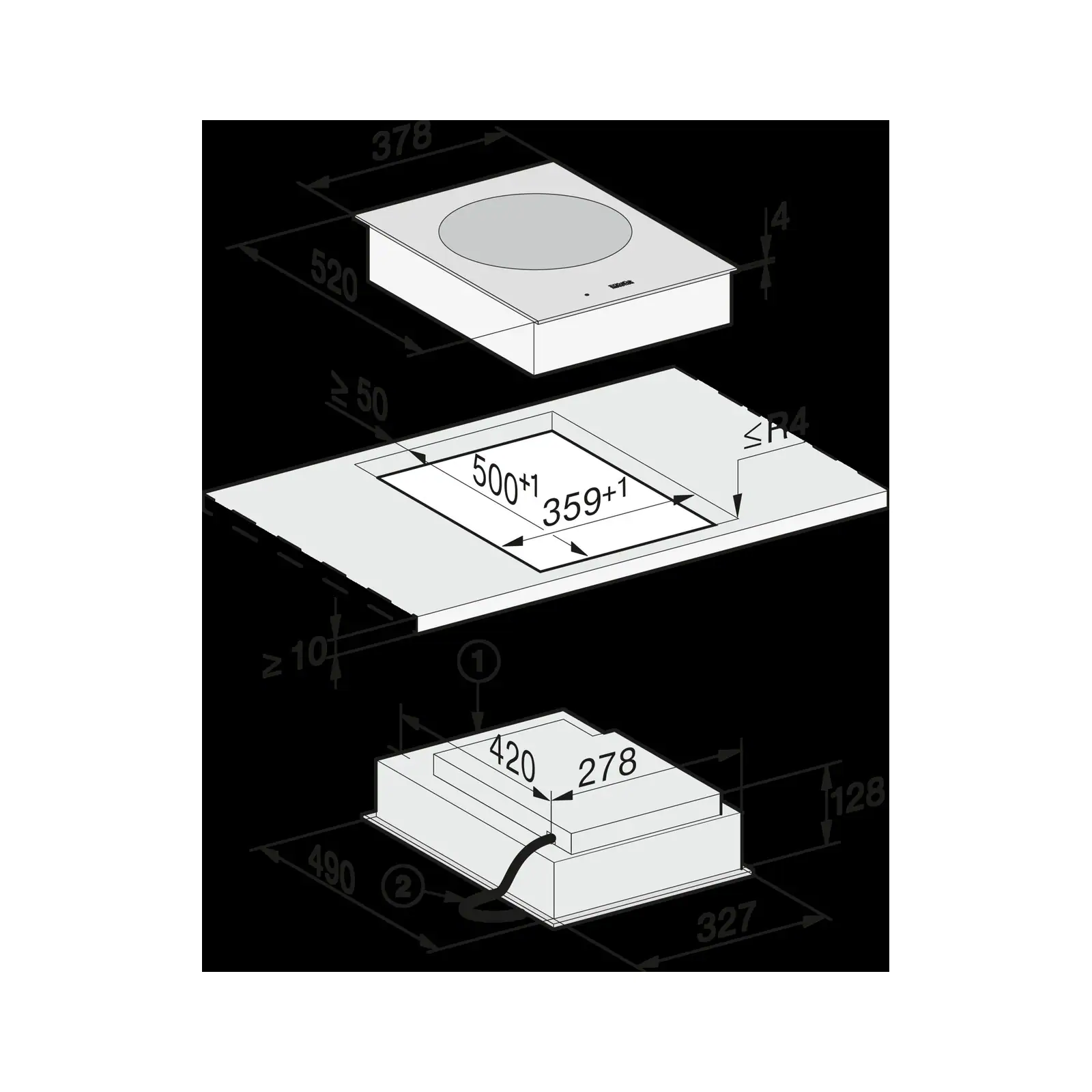Miele Cs 7641 Fl Dimensions.webp