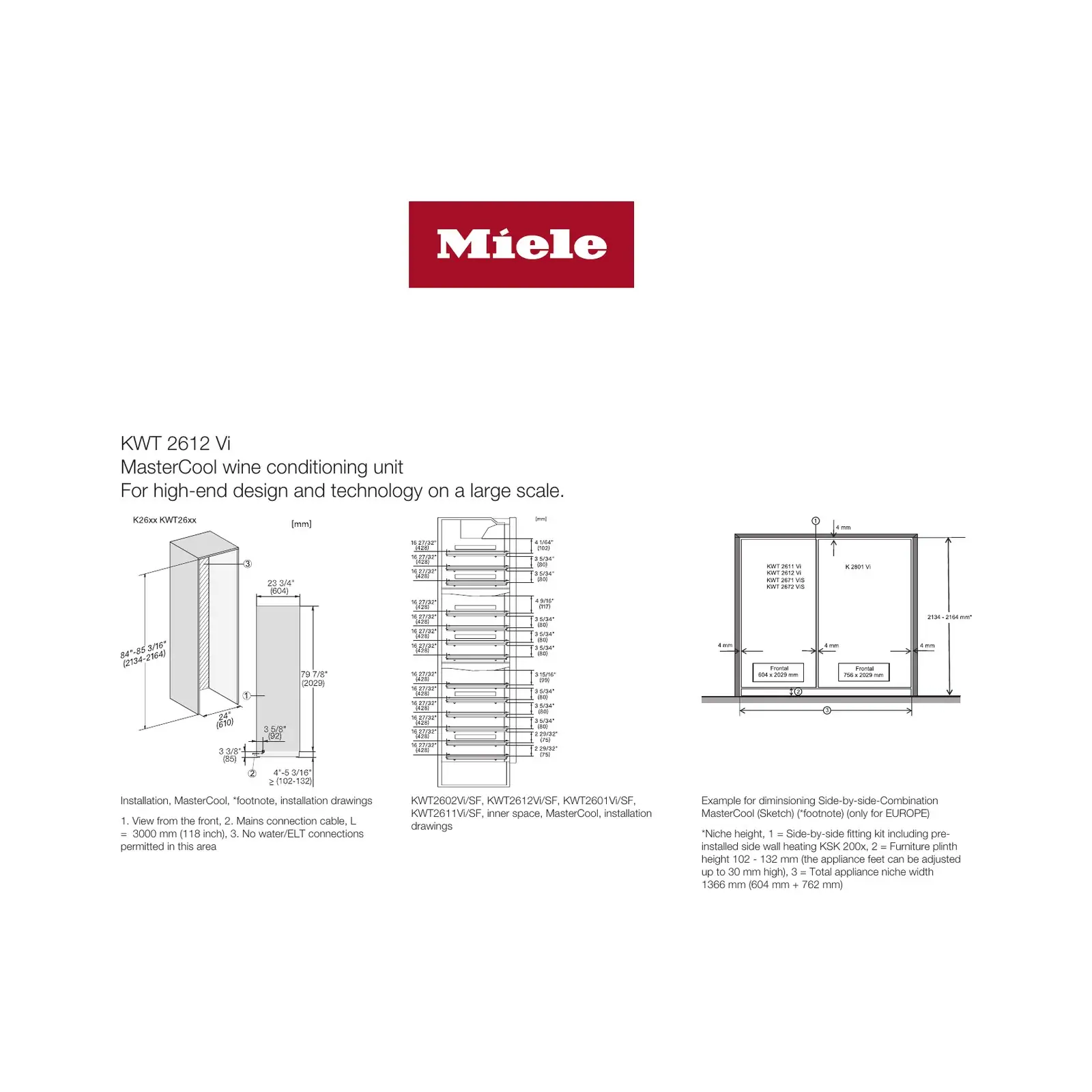 Miele Kwt 2612 Vi Dimensions.webp