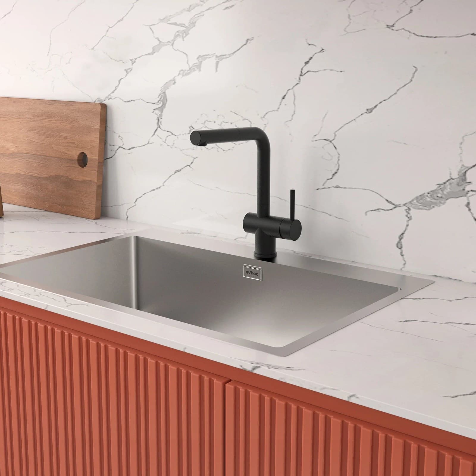 Evhoc Helion Kitchen Faucet Black