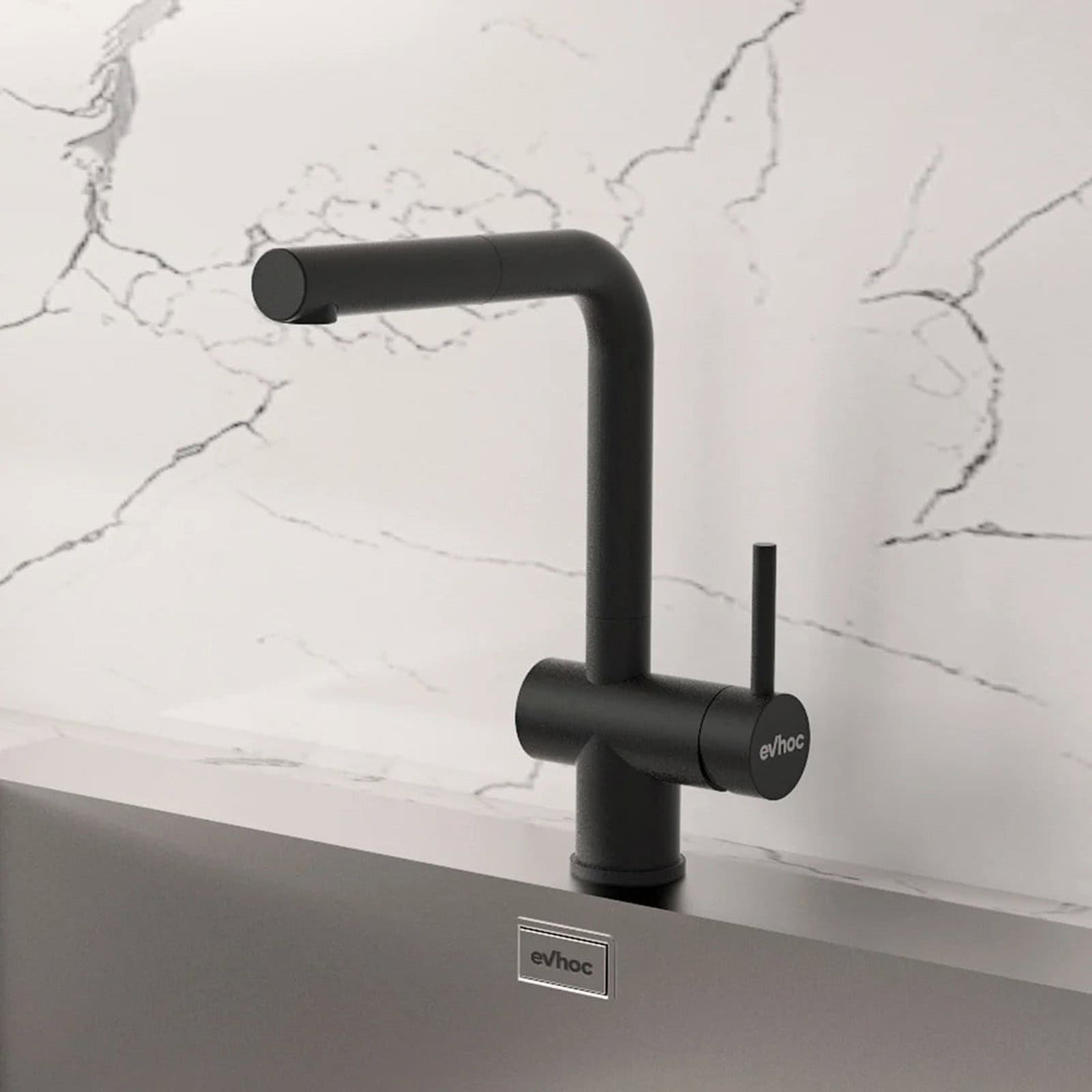 Evhoc Helion Kitchen Faucet Black