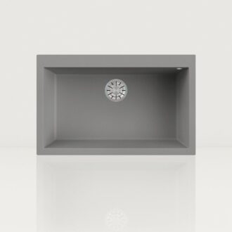 Evhoc Unicum L Inset Sink Concrete Grey