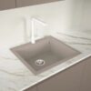 Evhoc Unicum S Inset Sink Dove Grey