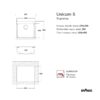 Evhoc Unicum S Inset Sink Drawing