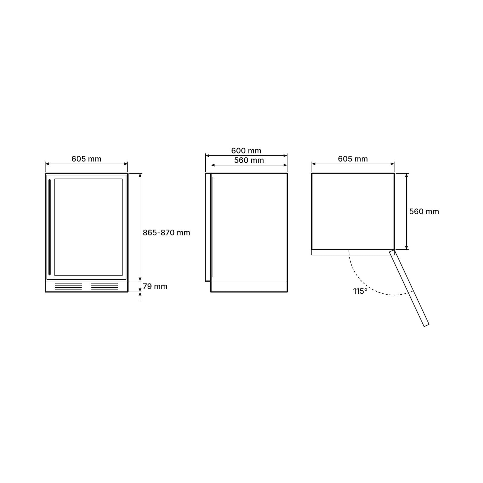 Haustec Htsa60 Dimensions