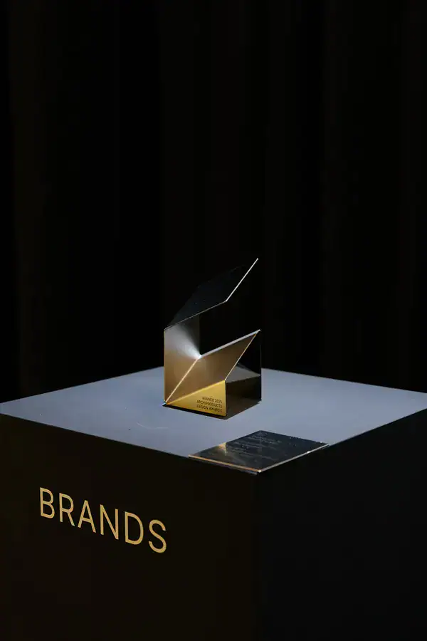 Archiproducts Design Award trophy