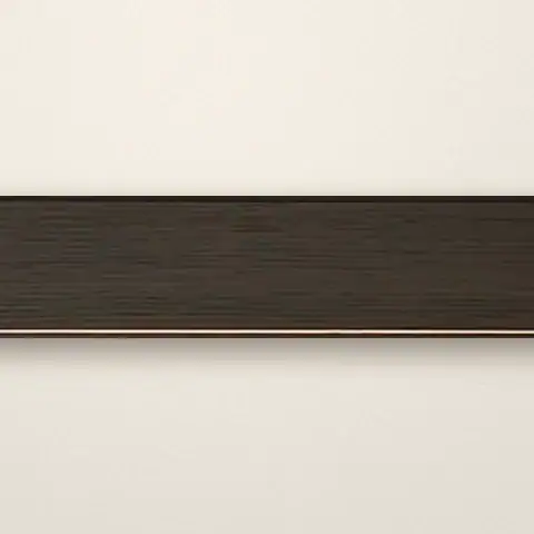 Genius Loci drawer front, Tactile wood with copper trim