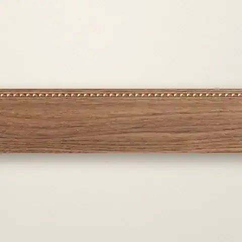 Genius Loci drawer front, Inlaid trim, triangle pattern