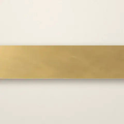 Genius Loci drawer front, Natural brass