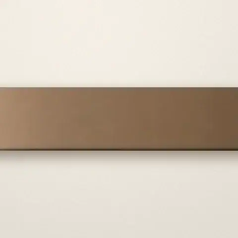 Genius Loci drawer front, Bronze titanium