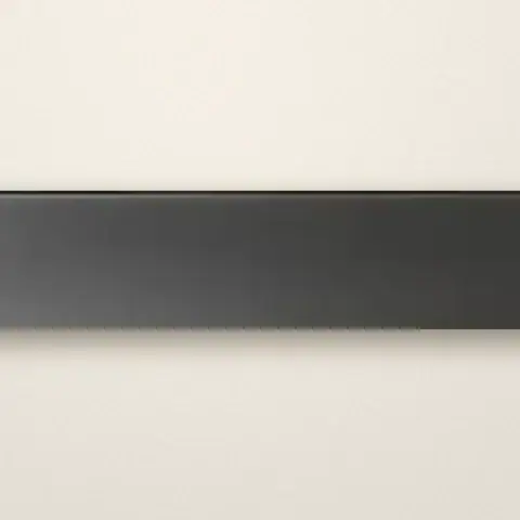 Genius Loci drawer front, Titanium zinc