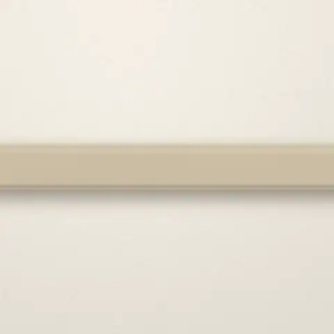 Champagne door profile finish