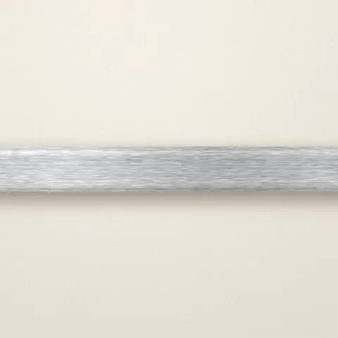 Stainless steel door profile finish