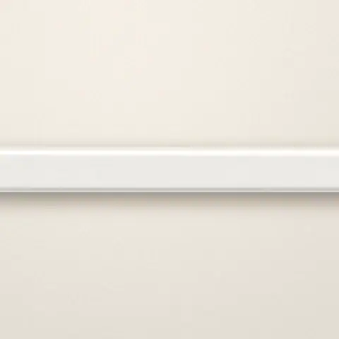 White door profile finish