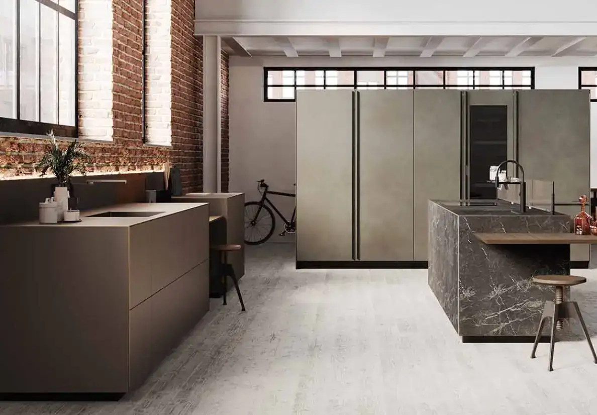 Artematica Soft Outline kitchen as one continuous volume