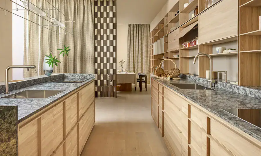 Archigraphica kitchen in Elm, Milan Design Week 2026