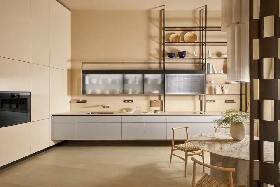 Riciclantica kitchen with Terra-Cielo shelving